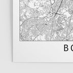 Boston Map Poster Gallery Image 3