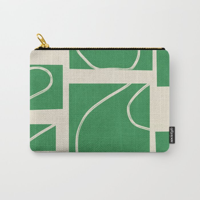 Abstract Pathways 4 Carry All Pouch Gallery Image 1