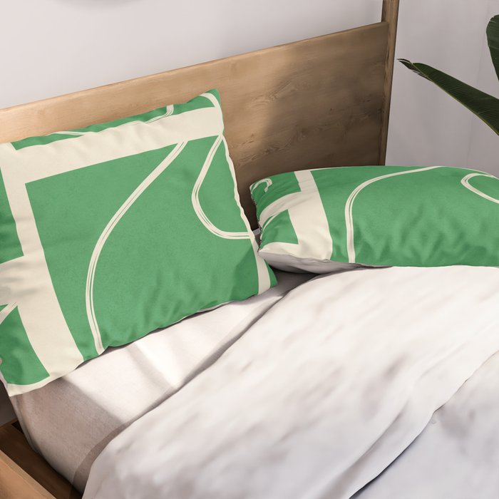 Abstract Pathways 4 Pillow Sham Gallery Image 2