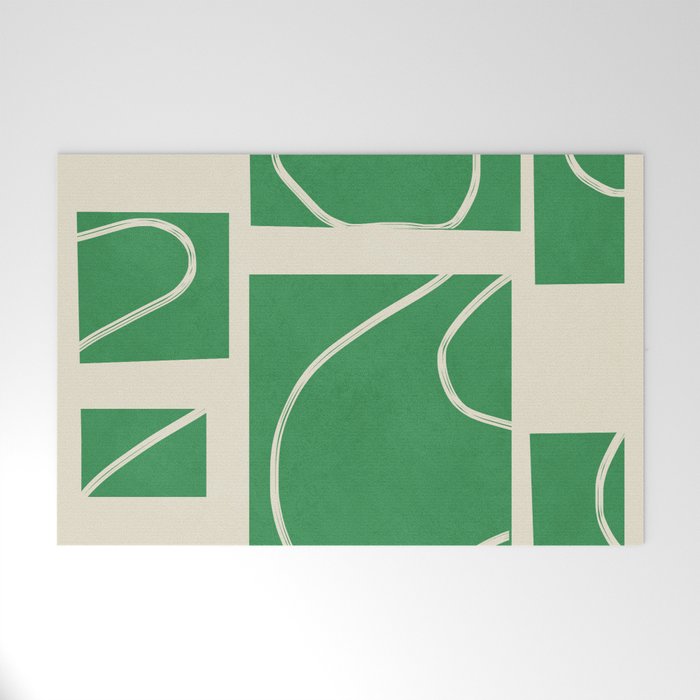 Abstract Pathways 4 Welcome Mat Gallery Image 1