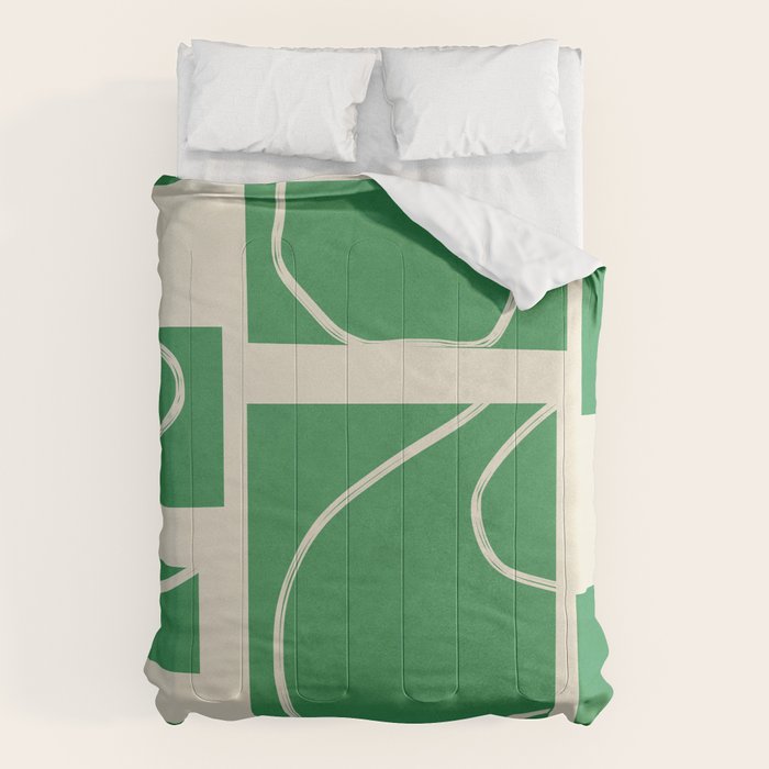 Abstract Pathways 4 Comforter Gallery Image 1