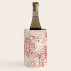 Hawaiian Hula Dancer Toile Red Wine Chiller Gallery Image 3