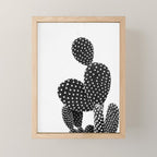 cactus vertical Mini Art Print Gallery Image 1