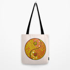 Gemini Yin Yang Tote Bag Gallery Image 2