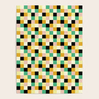 Bold Colorful Checks Pattern - Small XXXIII Poster Gallery Image 4