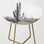 Desert Cactus BW Side Table Gallery Image 2