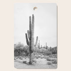 Desert Cactus BW Cutting Board Gallery Image 1