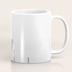 Desert Cactus BW Coffee Mug Gallery Image 1
