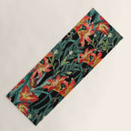 Botanical Night Garden Yoga Mat Gallery Image 1