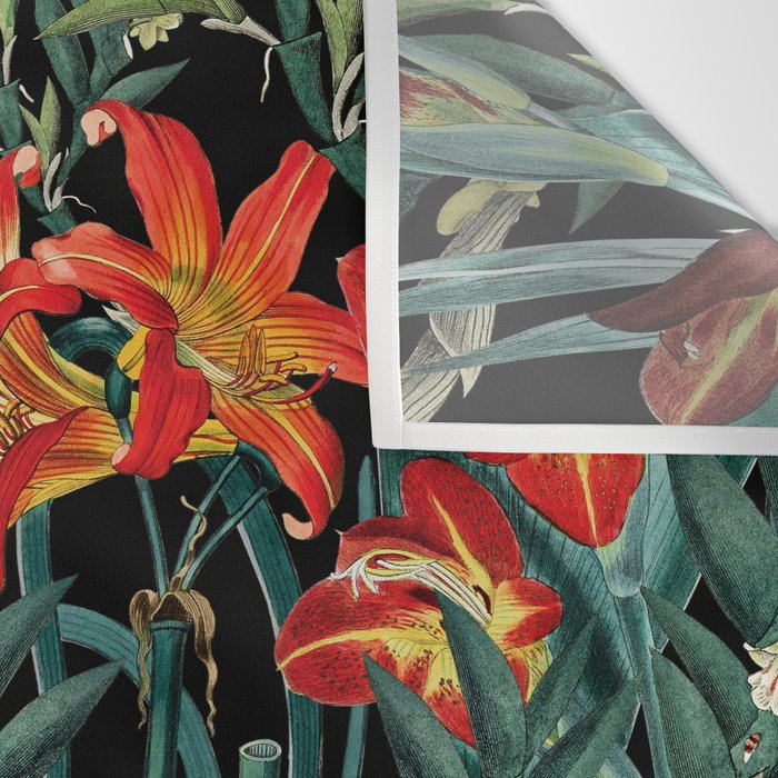 Botanical Night Garden Wall Tapestry Gallery Image 3