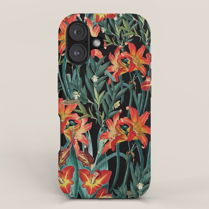 Botanical Night Garden iPhone Case Gallery Image 1