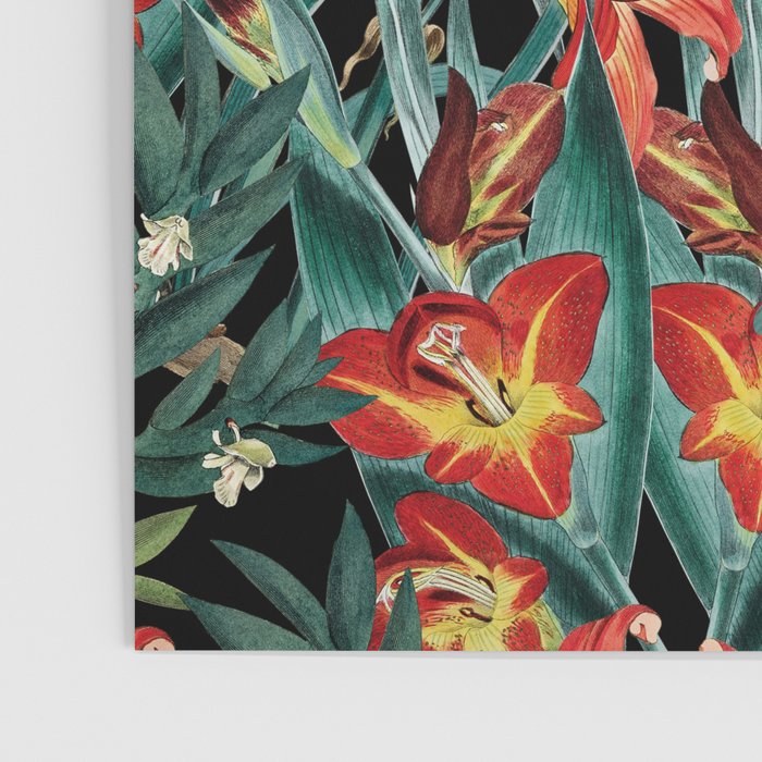 Botanical Night Garden Poster Gallery Image 3