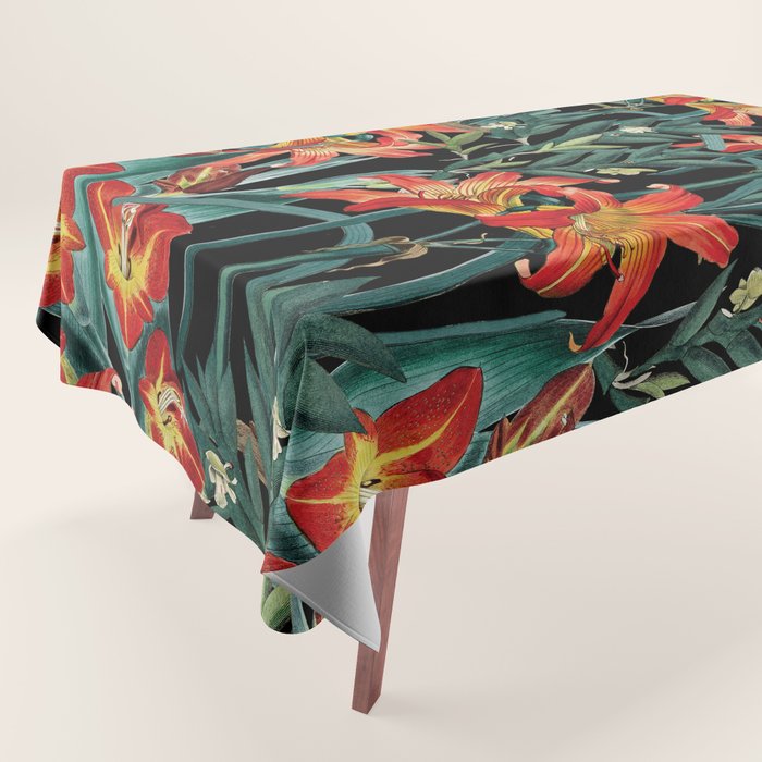 Botanical Night Garden Tablecloth Gallery Image 1