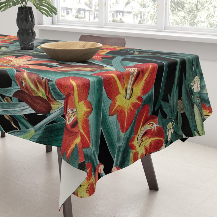 Botanical Night Garden Tablecloth Gallery Image 3