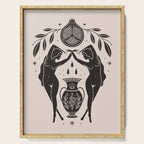 Persephone - Black Serving Tray Gallery Image 1