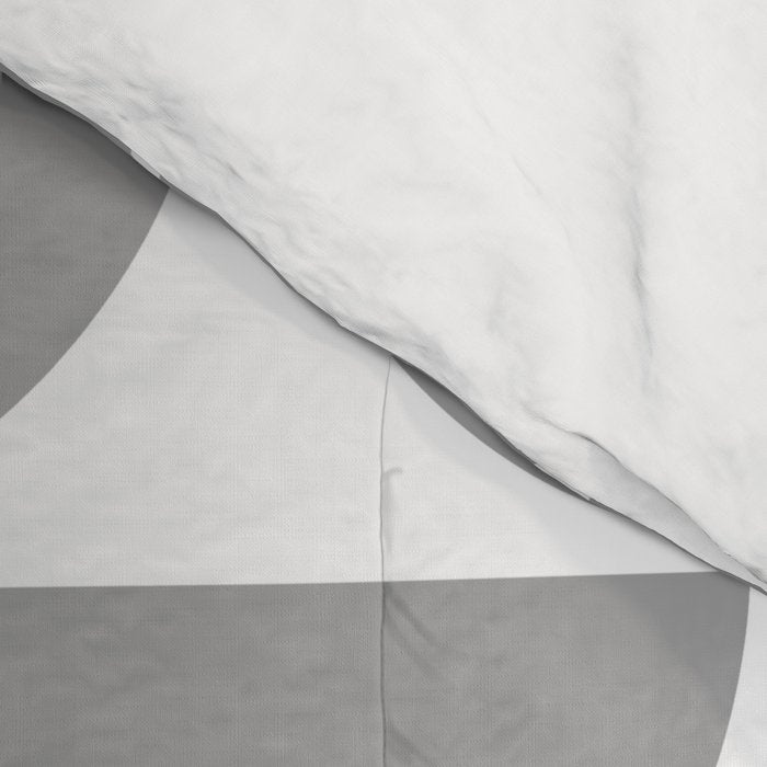 Mid Century Modern Geometric 04 Grey Comforter Gallery Image 4