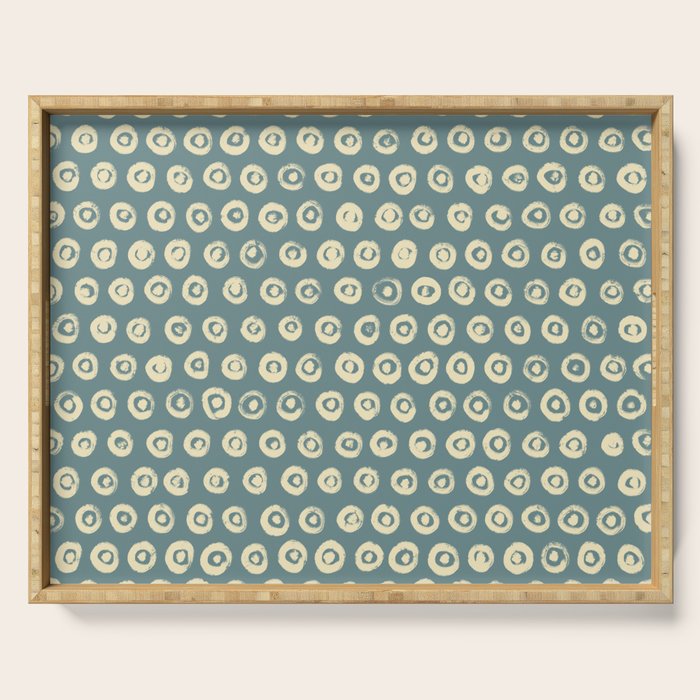 Simple Hand Drawn Pattern #1 Serving Tray Gallery Image 1