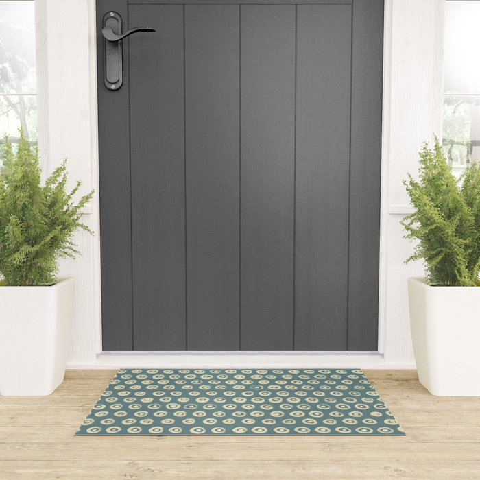 Simple Hand Drawn Pattern #1 Welcome Mat Gallery Image 3