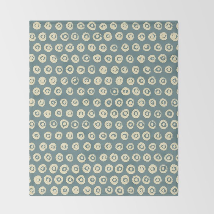 Simple Hand Drawn Pattern #1 Throw Blanket Gallery Image 2