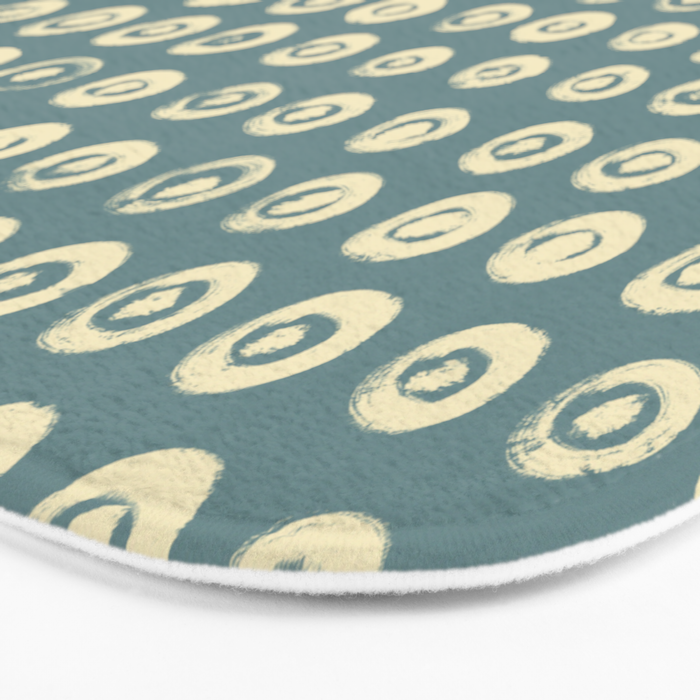 Simple Hand Drawn Pattern #1 Bath Mat Gallery Image 3