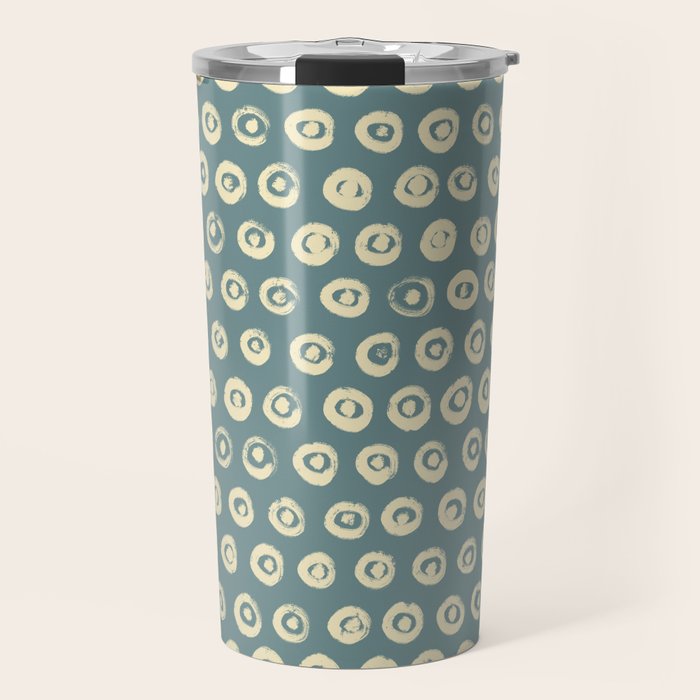 Simple Hand Drawn Pattern #1 Travel Mug Gallery Image 1