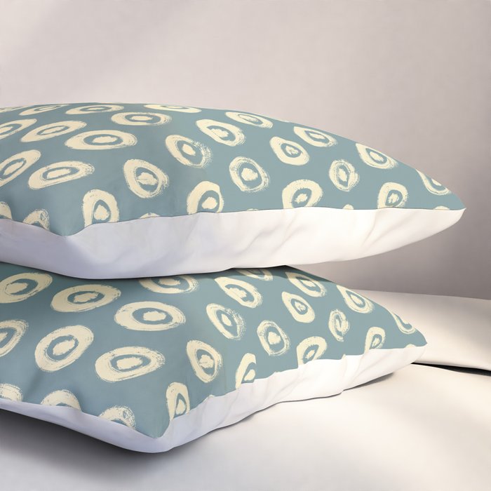 Simple Hand Drawn Pattern #1 Pillow Sham Gallery Image 3