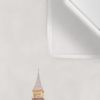 Thames Sunrise - London England Travel Photography Wall Tapestry Gallery Image 3