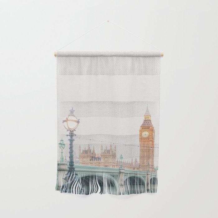 Thames Sunrise - London England Travel Photography Wall Hanging Gallery Image 1