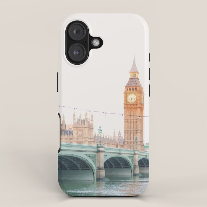 Thames Sunrise - London England Travel Photography iPhone Case Gallery Image 1