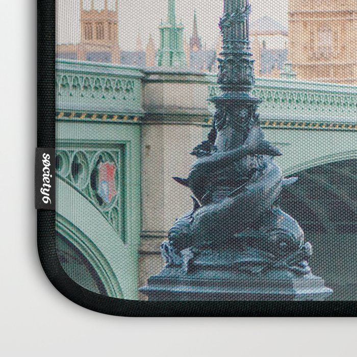 Thames Sunrise - London England Travel Photography Laptop Sleeve Gallery Image 3