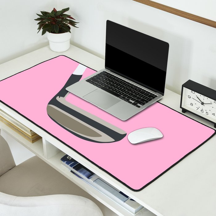 Golf Pink Desk Mat Gallery Image 2