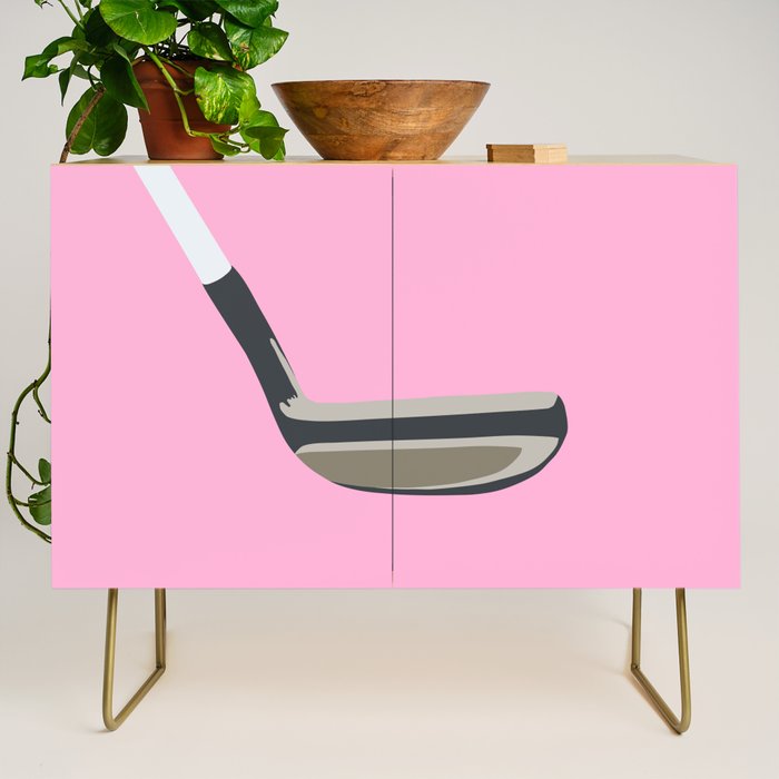 Golf Pink Credenza Gallery Image 1