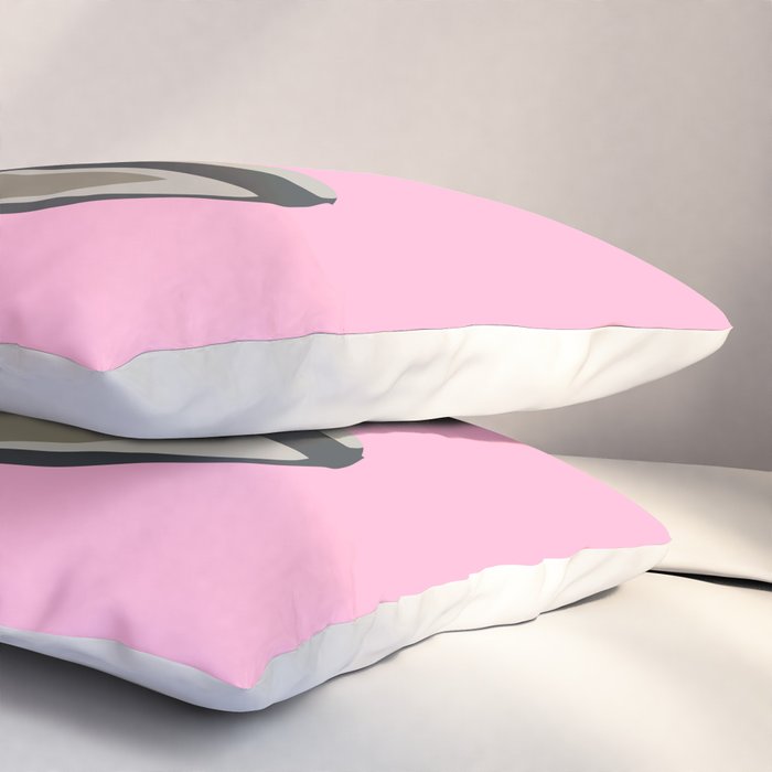 Golf Pink Pillow Sham Gallery Image 3