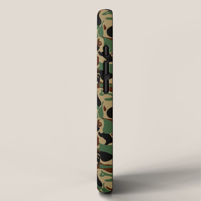 Dachshund  Camouflage iPhone Case Gallery Image 2