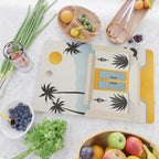 Palm Springs Home â Yellow & Blue Cutting Board Gallery Image 2