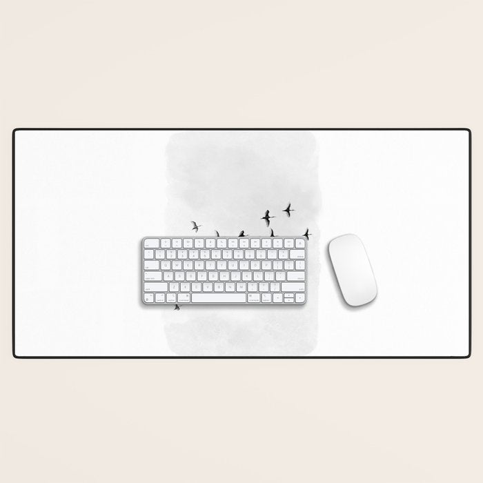 Flock of Birds Desk Mat Gallery Image 1