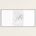 Flock of Birds Desk Mat Gallery Image 3