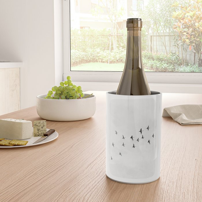 Flock of Birds Wine Chiller Gallery Image 4
