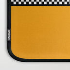 NY Taxi Cab Yellow with Black and White Check Band Laptop Sleeve Gallery Image 3