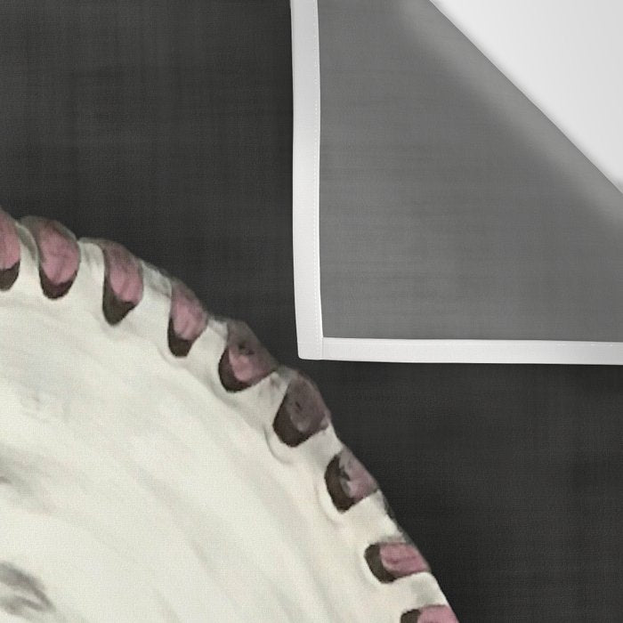 Vintage Baseball Art Wall Tapestry Gallery Image 3