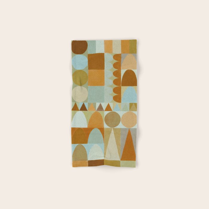 Geometric Shapes & Colors #2 Bath Towel Gallery Image 1