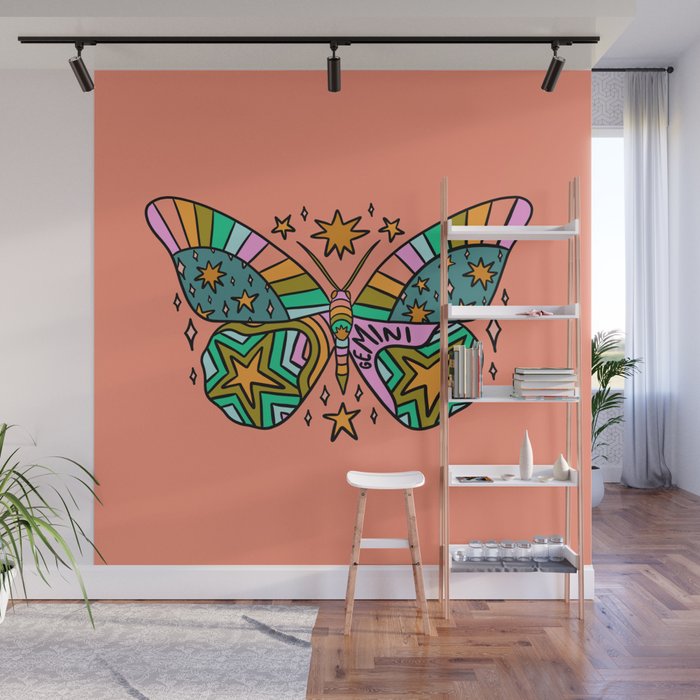 Gemini Butterfly Wall Mural Gallery Image 1