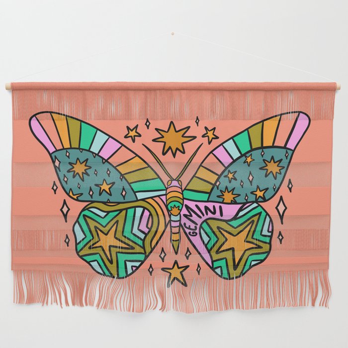 Gemini Butterfly Wall Hanging Gallery Image 1