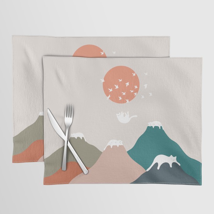 Cat Landscape 193 Placemat Gallery Image 1