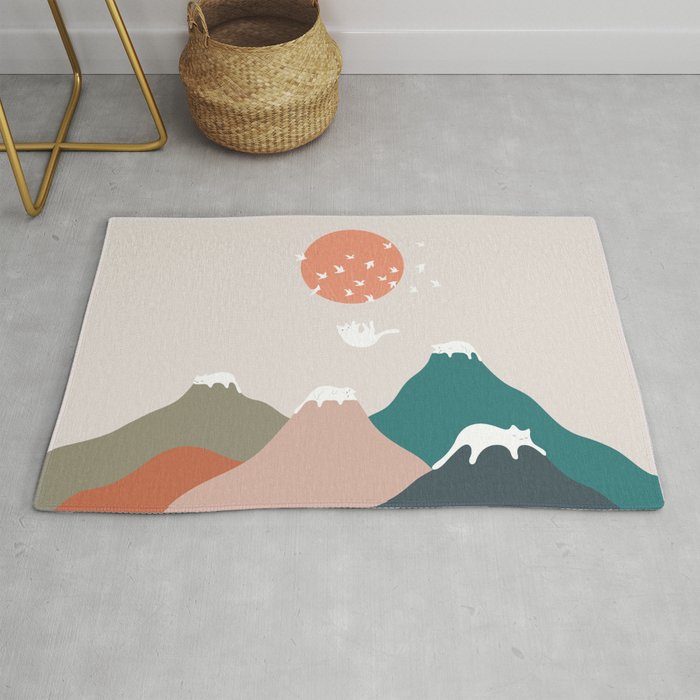 Cat Landscape 193 Rug Gallery Image 1