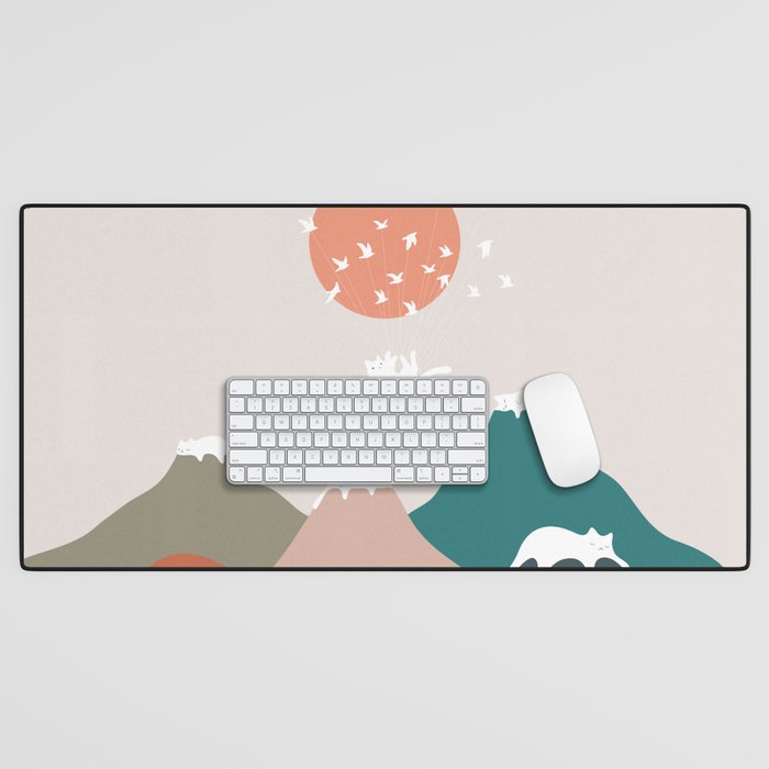 Cat Landscape 193 Desk Mat Gallery Image 1