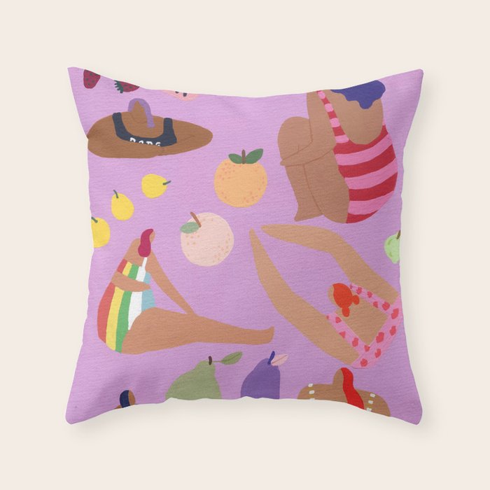 My Girls Throw Pillow Gallery Image 6