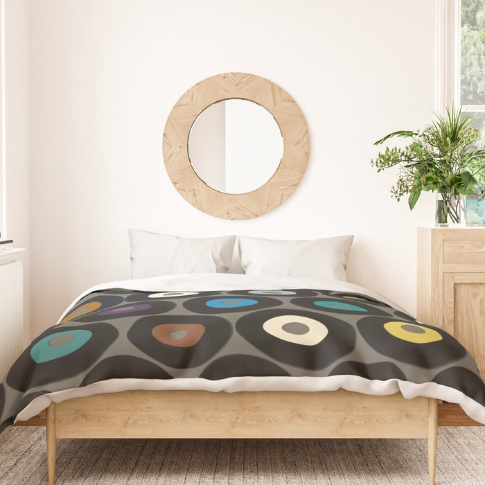 VINYL metal Duvet Cover Gallery Image 3