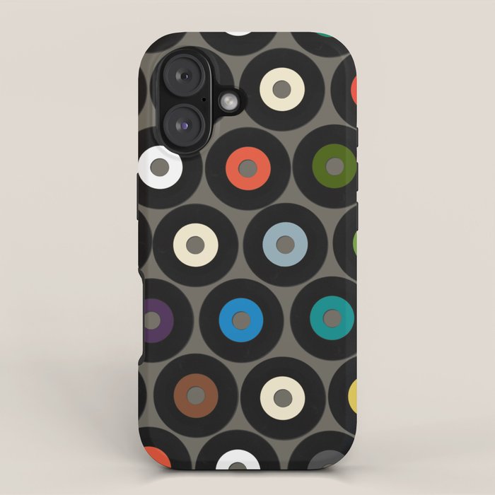 VINYL metal iPhone Case Gallery Image 1