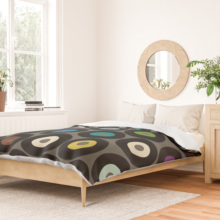 VINYL metal Duvet Cover Gallery Image 2